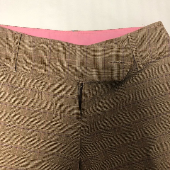 TRACY EVANS LIMITED vintage/y2k pink/purple/beige pleated pants (size 8) - Picture 3 of 7